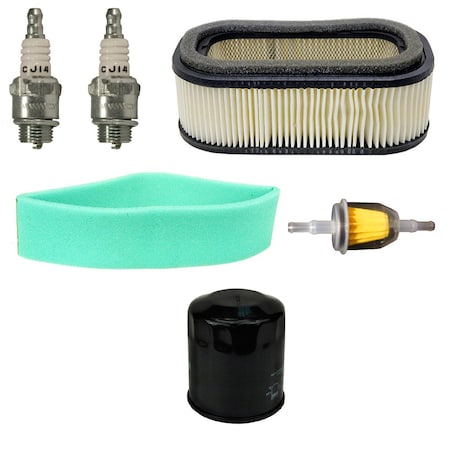 Aic Replacement Parts NEW Filter Service Tune Up Maintenance Kit Fits John Deere 425 MIU11376 AM107423 CJ14-FILTERSKIT